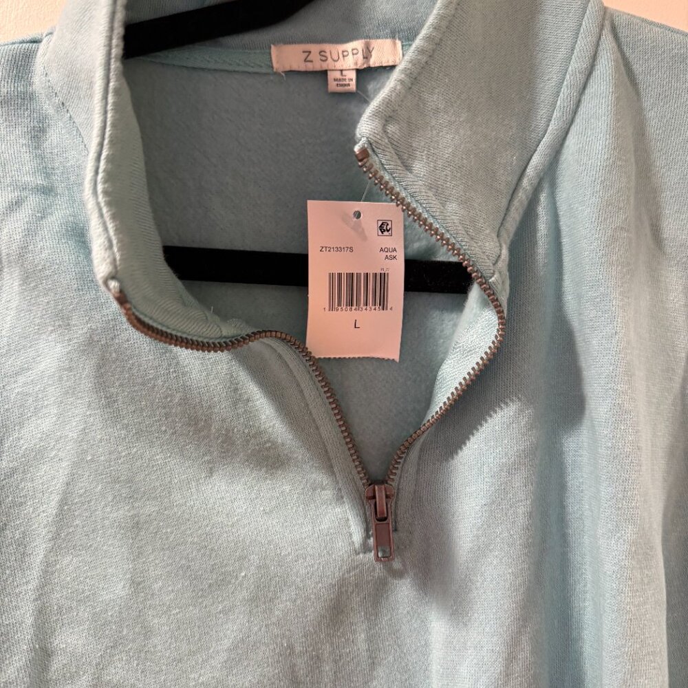 Z SUPPLY LIMITED EDITION MINT GREEN AMAZING TRACK WORKOUT SUIT LARGE